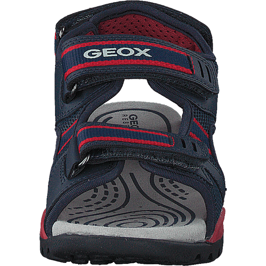 J Borealis Boy Navy/red - Bild 4