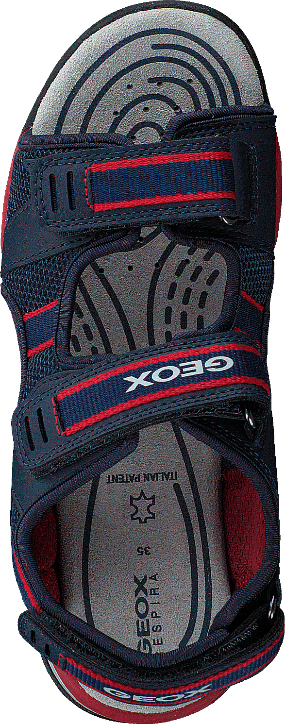 J Borealis Boy Navy/red - Bild 6