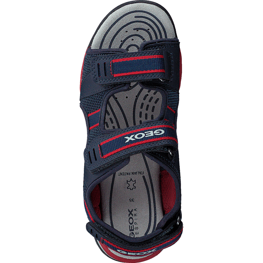 J Borealis Boy Navy/red - Bild 6