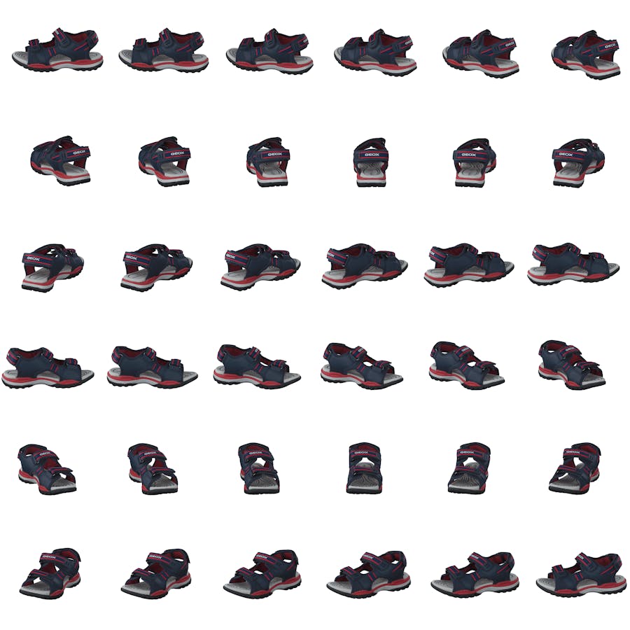 J Borealis Boy Navy/red - Bild 8