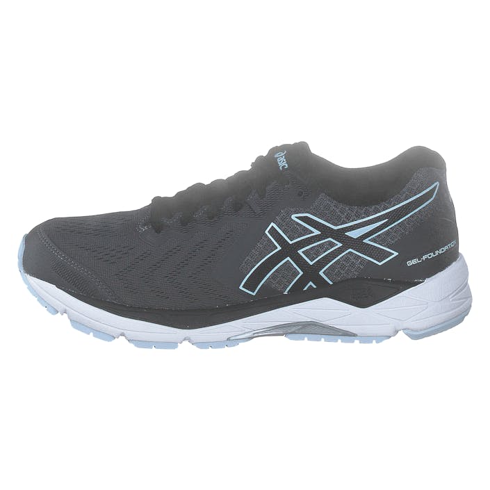 Gel-foundation 13 Dark Grey/black, Female, Shoes, Trainers, sport shoes, Black, EU 39,5