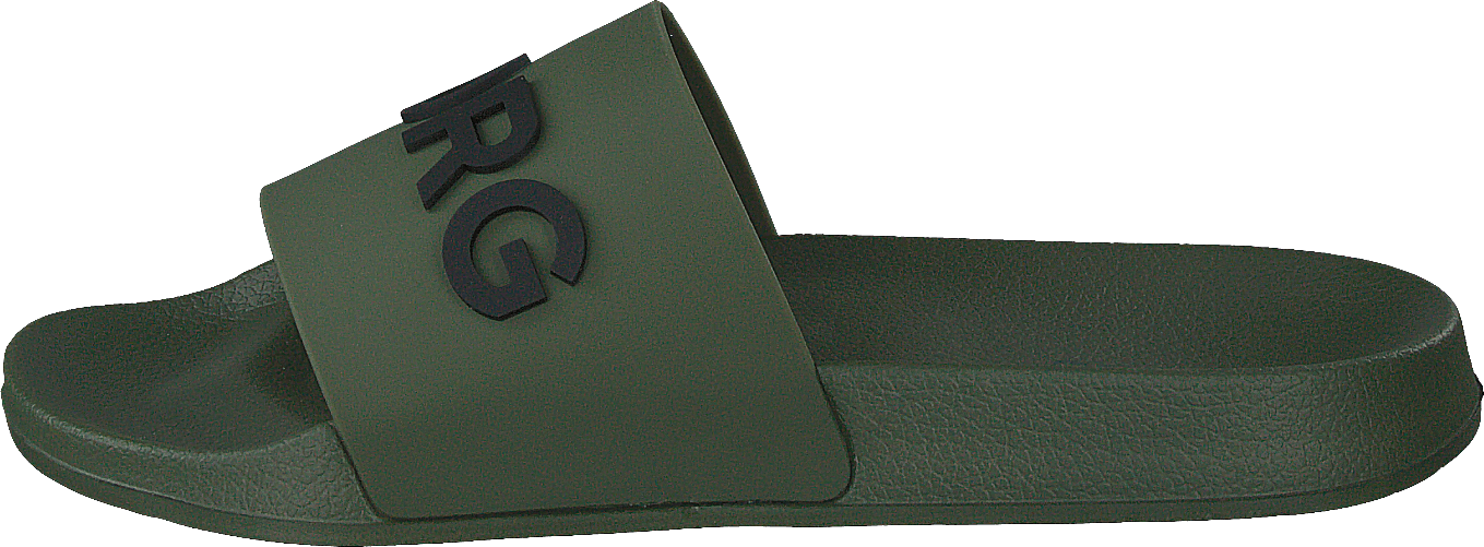 Knox Mld M Olive-black, Male, Sko, Sneakers, Flip flops, Grønn, EU 42