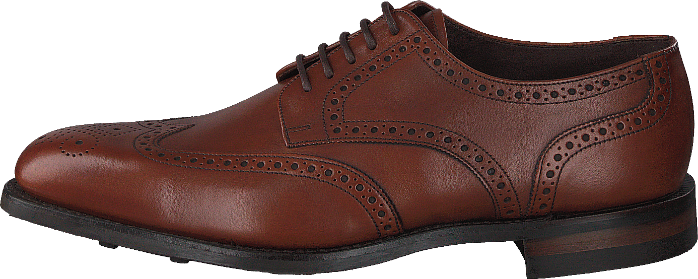 Wembley Mahogany Burnished Calf, Male, Sko, Flade sko, pæne sko, Brun, EU 44,5