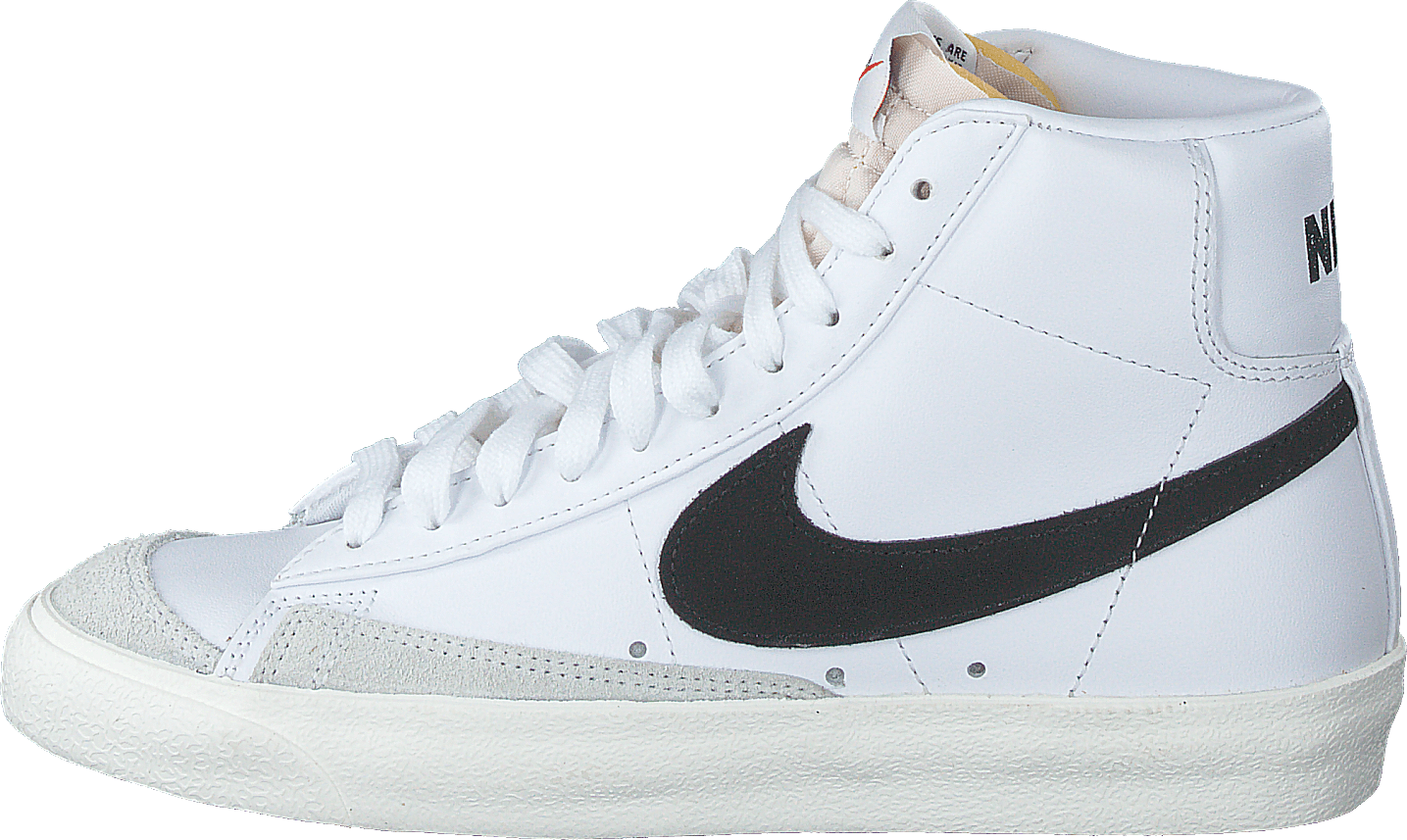 Blazer Mid '77 Vintage Women's Shoes WHITE/BLACK-SAIL, Female, Sapatos, Sapatilhas, tênis cano alto, Branco, EU 37,5