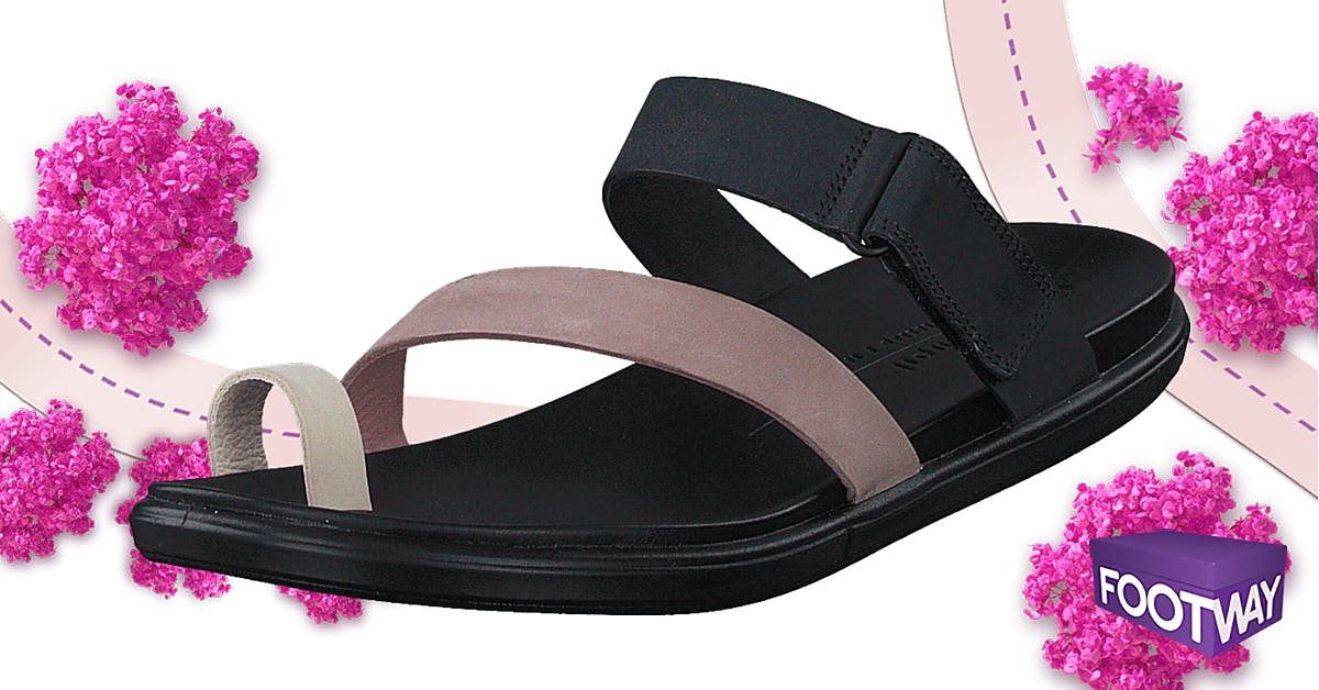 Simpil Sandal Limestone/woodrose/black - Bild 4