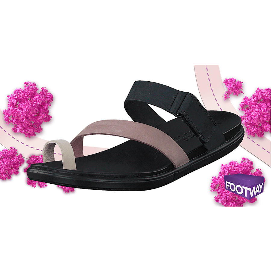 Simpil Sandal Limestone/woodrose/black - Bild 4