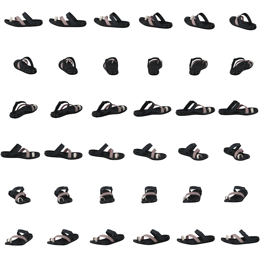 Simpil Sandal Limestone/woodrose/black - Bild 8