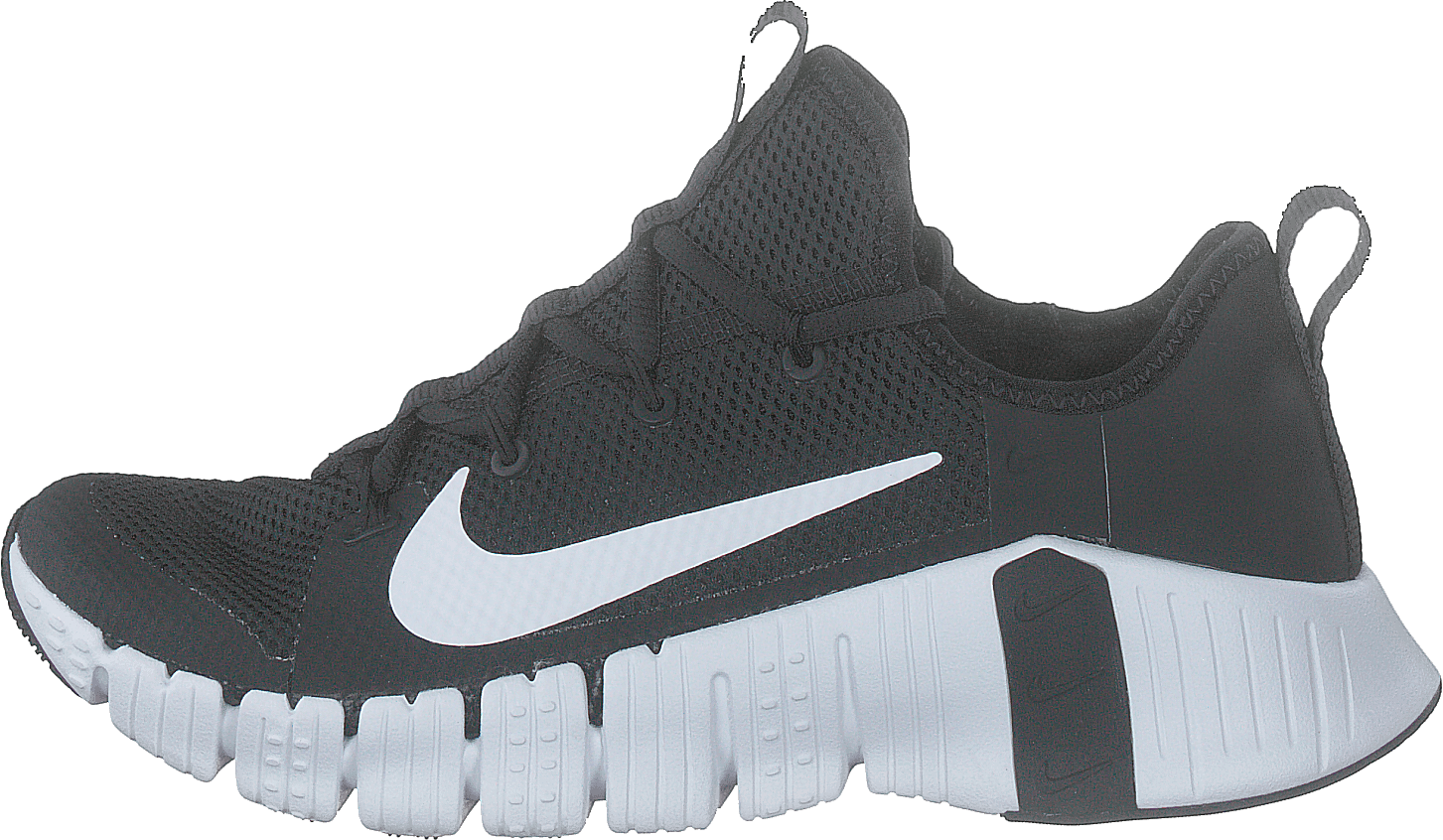 Free Metcon 3 Black/white-volt, Female, Buty, Buty treningowe, buty sportowe, Trening, Czarny, EU 40