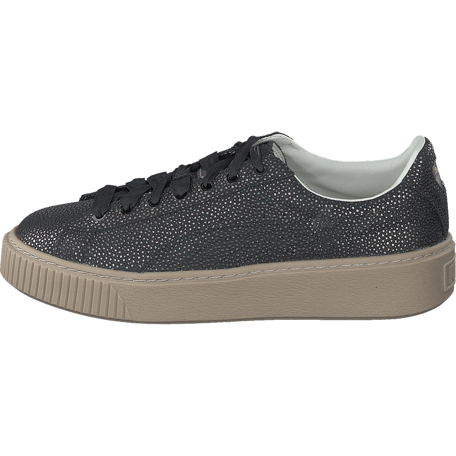 Basket Platform Lux Womens Black