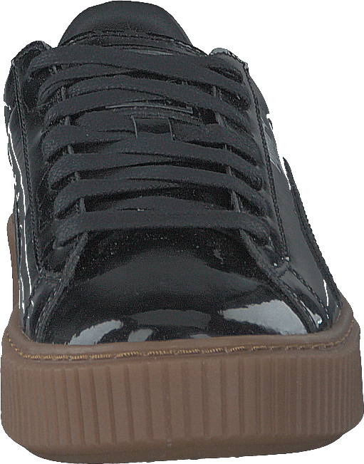 Basket Platform Patent Sneaker Black - Bild 4