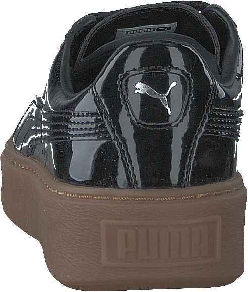 Basket Platform Patent Sneaker Black - Bild 5