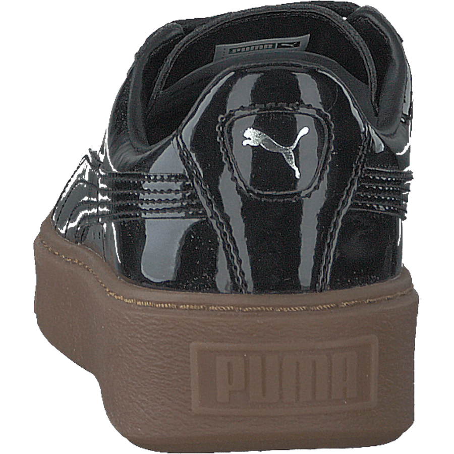 Basket Platform Patent Sneaker Black - Bild 5