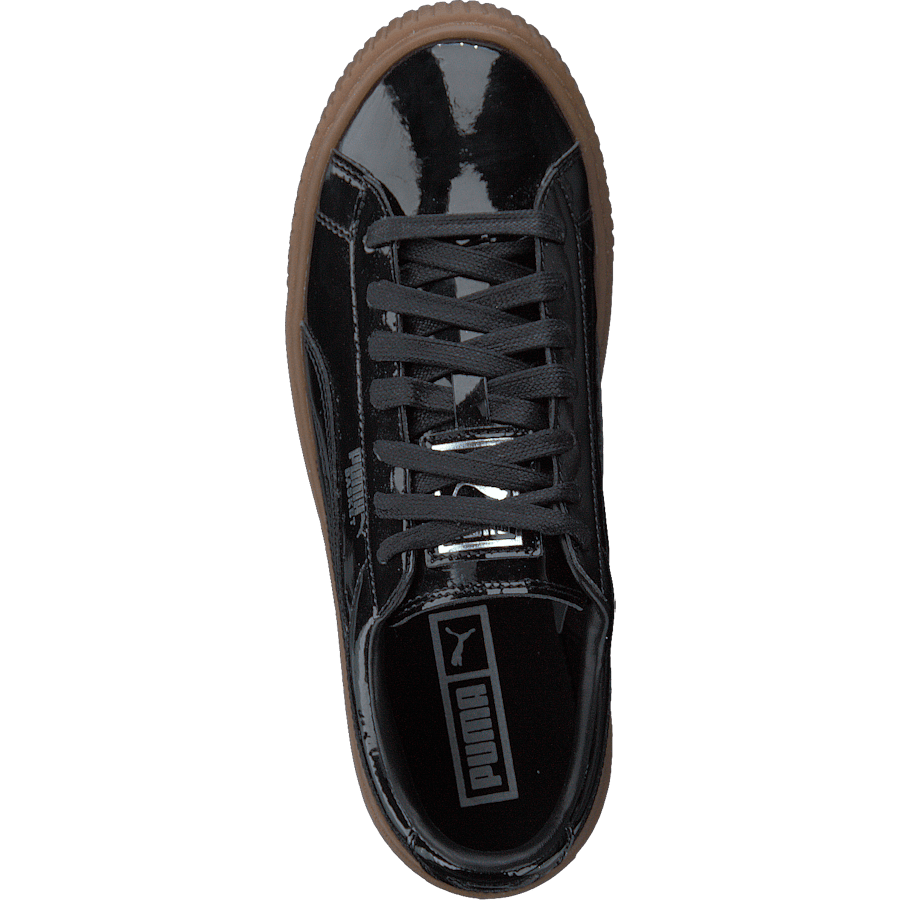 Basket Platform Patent Sneaker Black - Bild 6