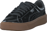Basket Platform Patent Sneaker Black - Bild 9