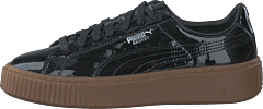 Basket Platform Patent Sneaker Black - Bild 10