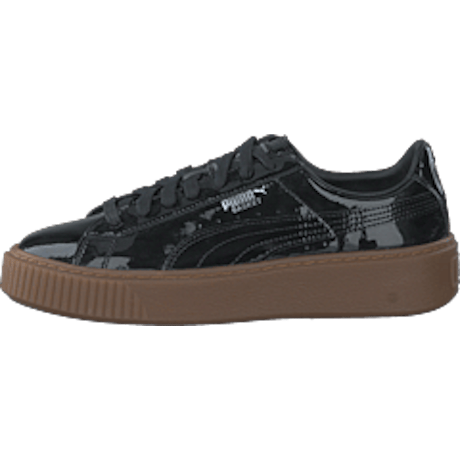 Basket Platform Patent Sneaker Black - Bild 10