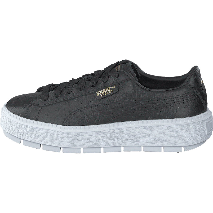 Platform Trace Ostrich Wmns Black