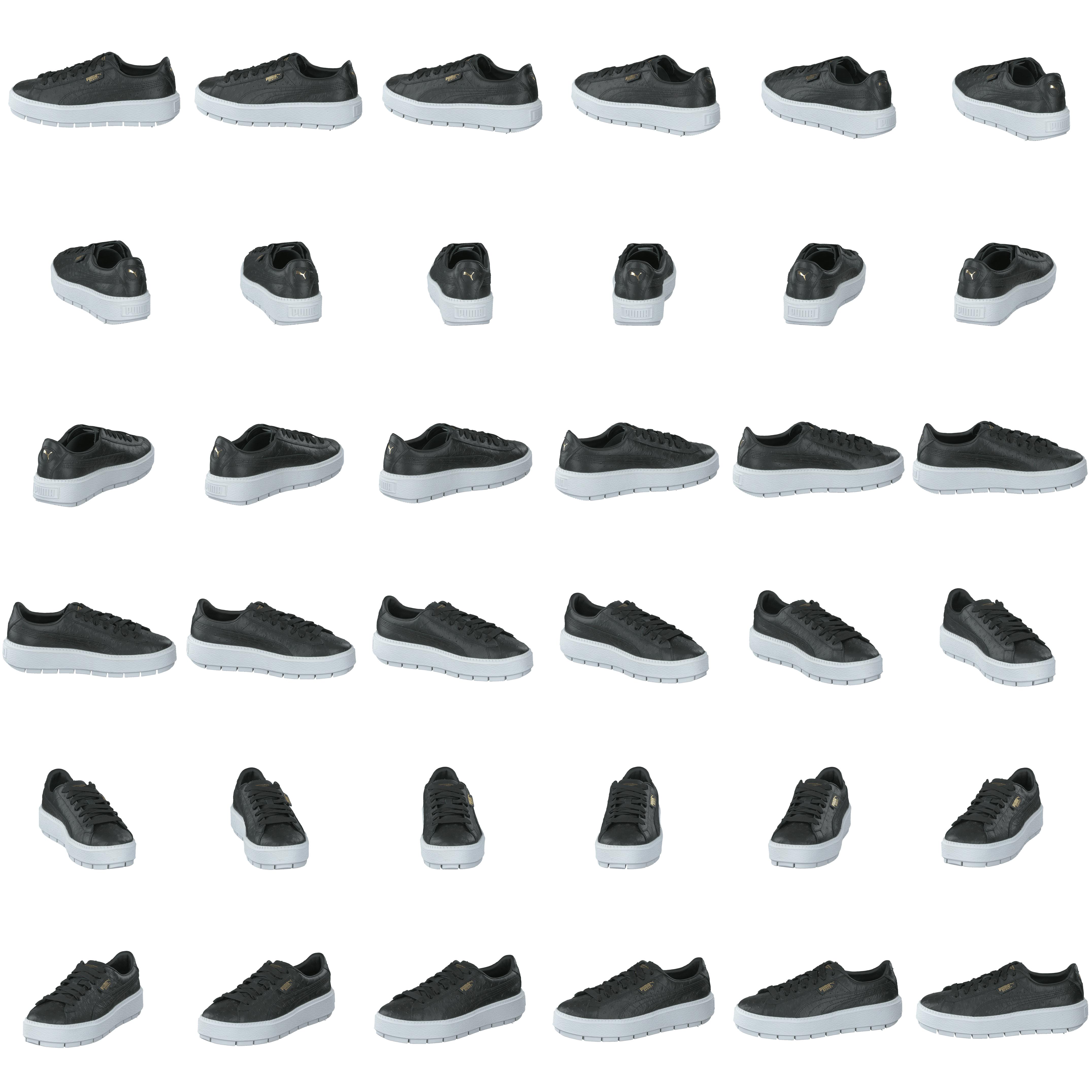 Platform Trace Ostrich Wmns Black - Bild 8
