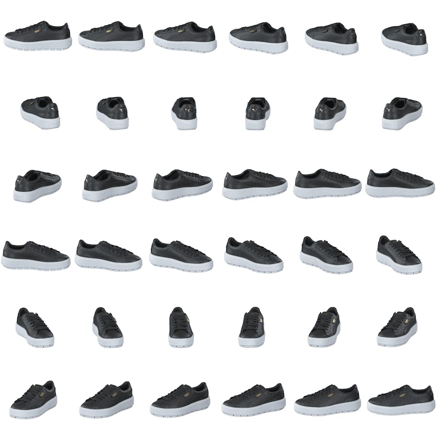 Platform Trace Ostrich Wmns Black - Bild 8