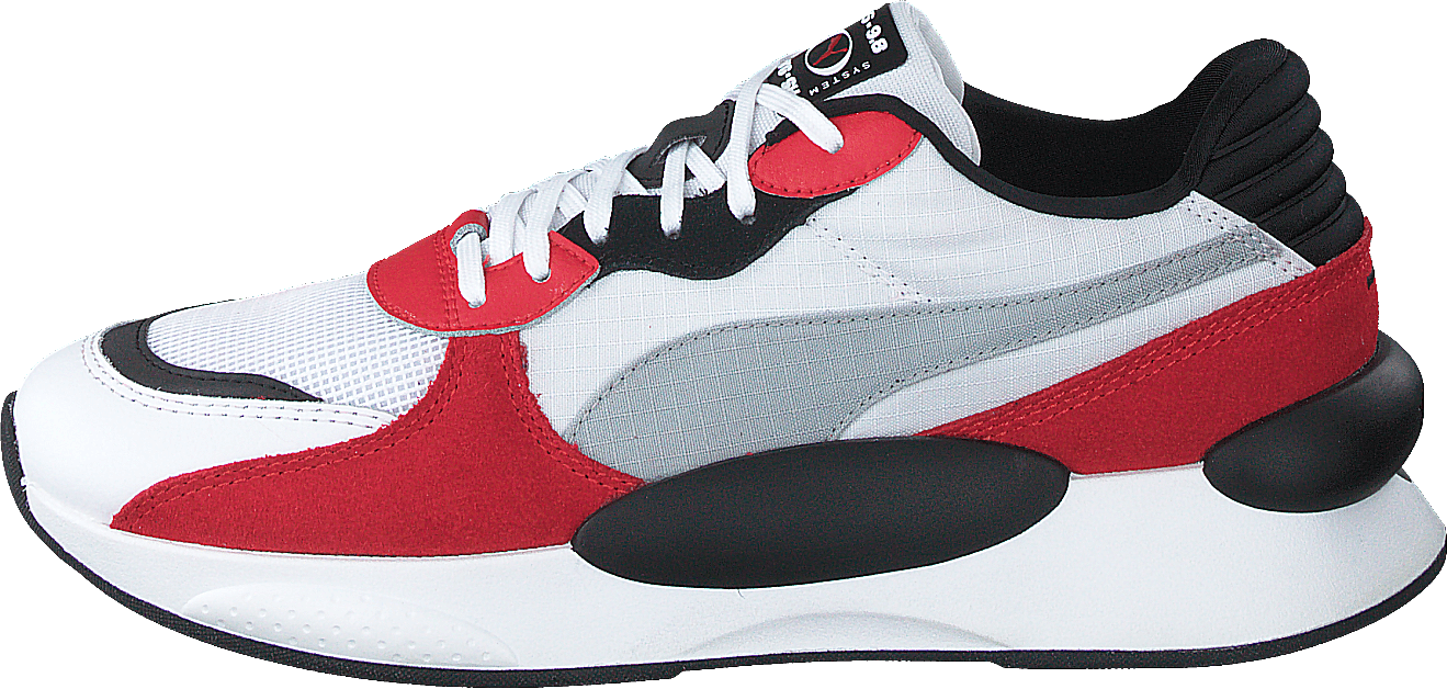 Rs 9.8 Space White, Unisex, Topánky, Tenisky, Tenisky, Červená, EU 40