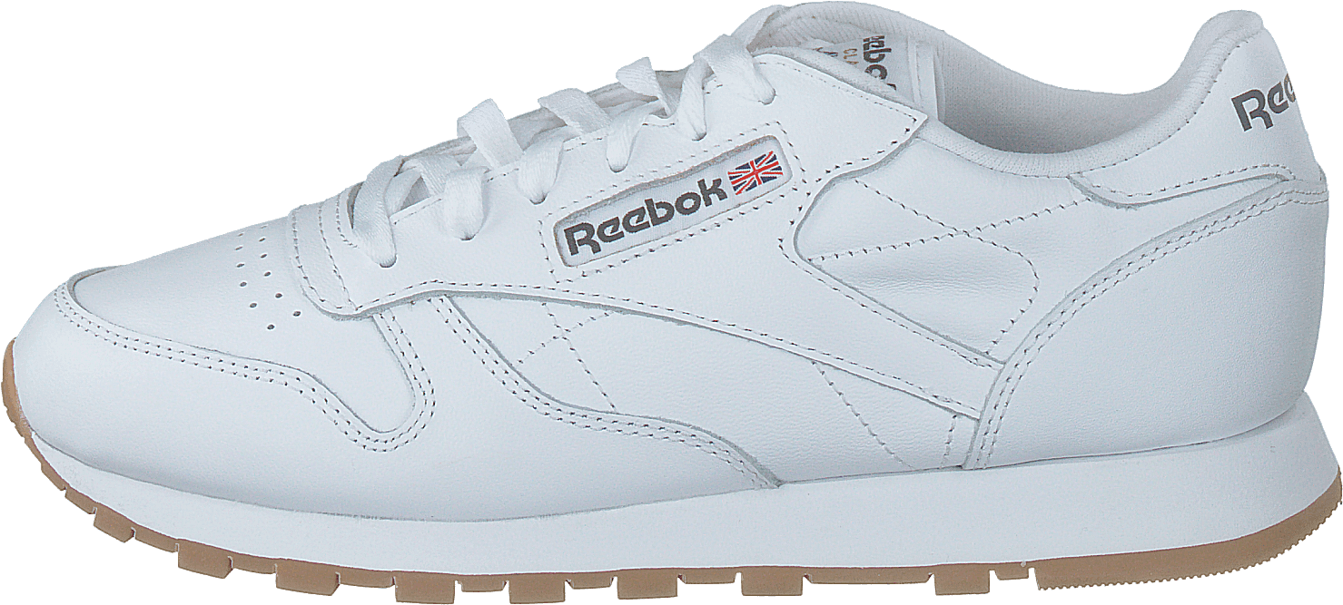 Classic Leather White, Unisex, Skor, Sneakers, Sneakers, Blå, EU 36