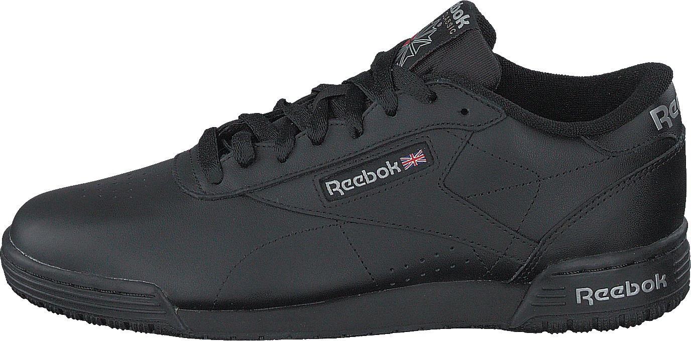 Exofit Lo Clean Logo Int Black, Unisex, Topánky, Tenisky, Tenisky, Čierna, EU 45,5