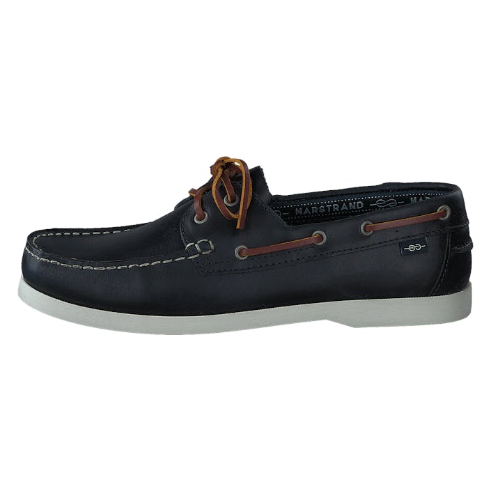 2-eye Lth Navy, Male, Buty, Płaskie buty, mokasyny, Czarny, EU 45