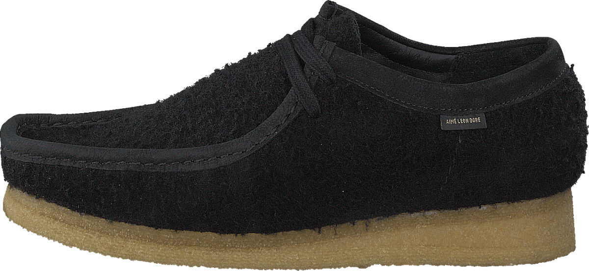 x ALD Wallabee Black Wool