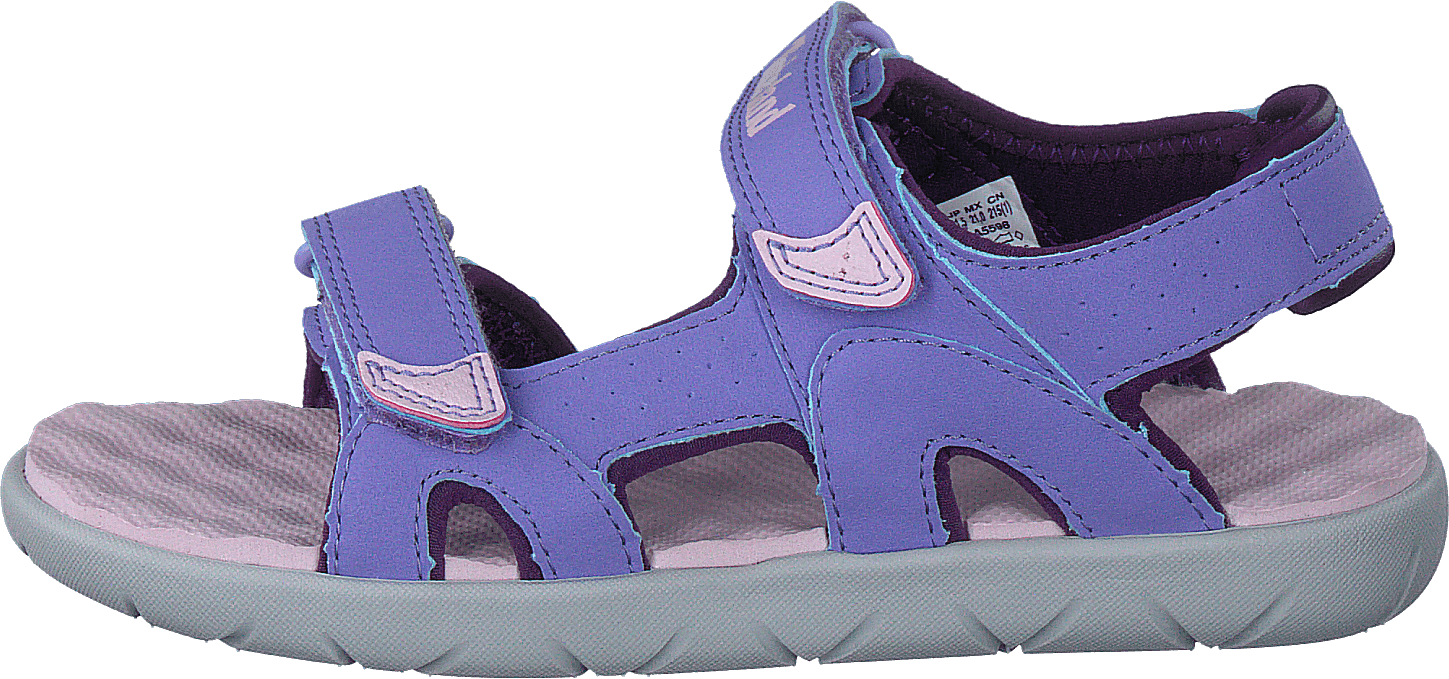 Perkins Row 2-strap Violet Tulip, Unisex, Topánky, Sandále a Šľapky, sandále, Modrá, EU 34