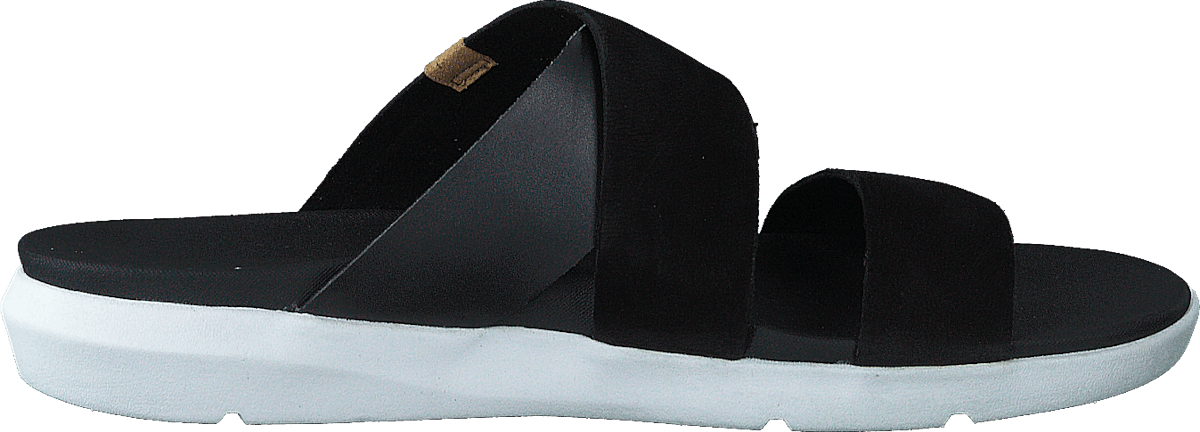 Wilesport Slide Sandal Black Nubuck