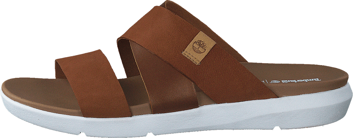 Wilesport Slide Sandal Rust Nubuck