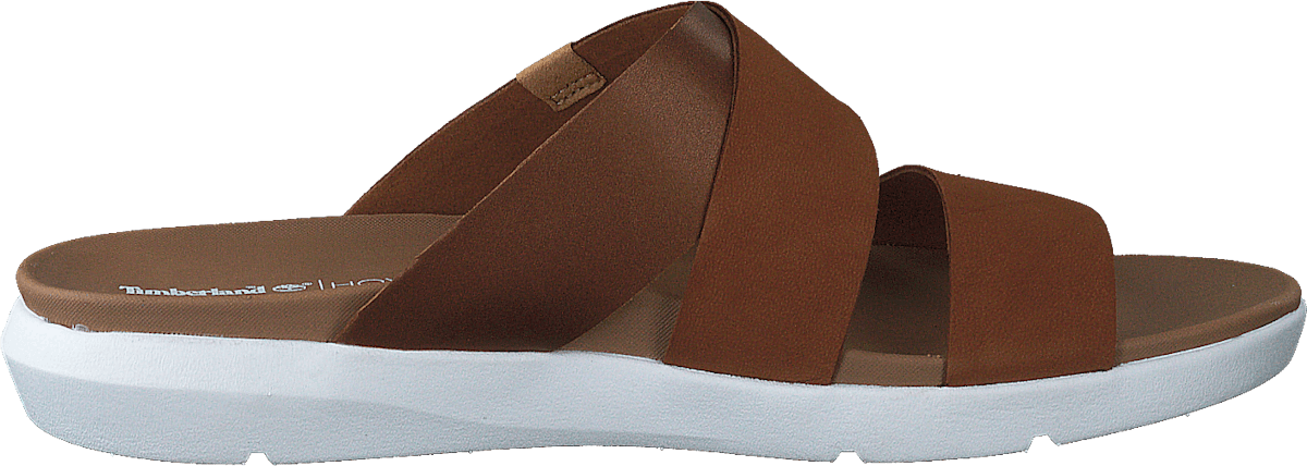 Wilesport Slide Sandal Rust Nubuck