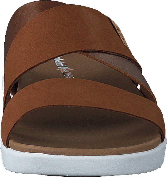 Wilesport Slide Sandal Rust Nubuck