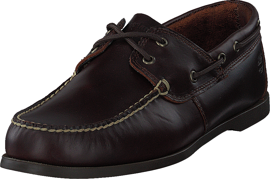 Cedar Bay Boat Shoe Dk Brown Full Grain