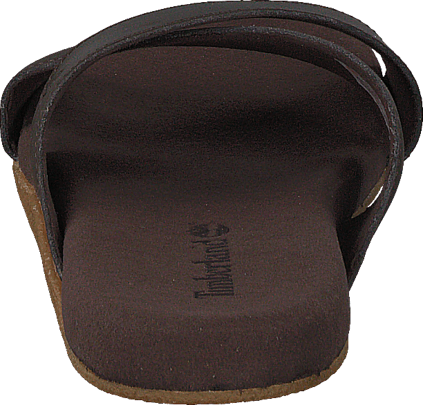 Seatonbay Crossstrapslide Dark Brown Leather