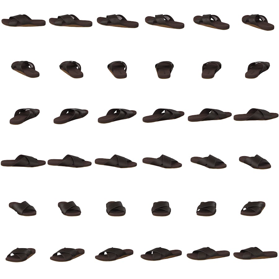 Seatonbay Crossstrapslide Dark Brown Leather - Bild 8