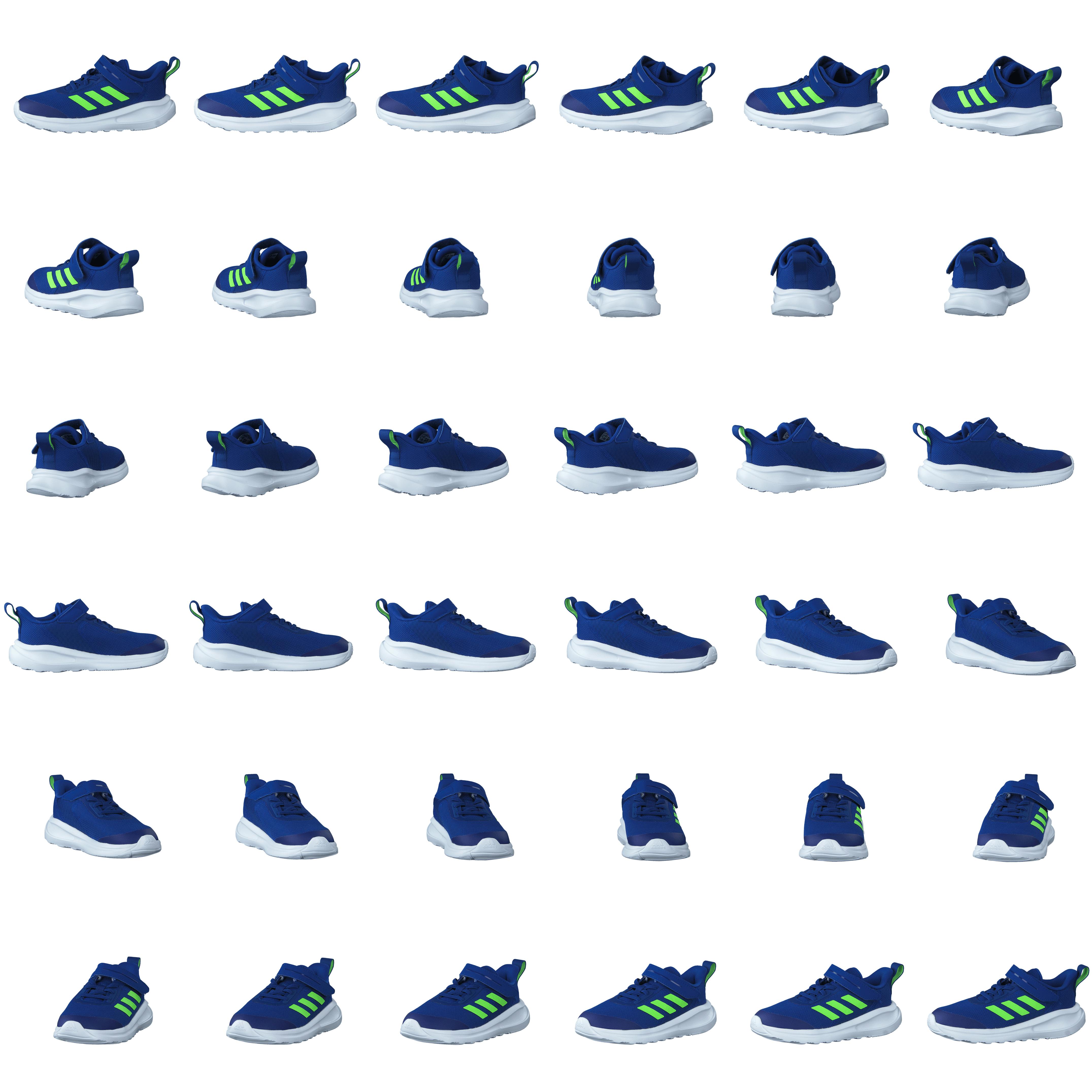 FortaRun Running Shoes 2020 Collegiate Royal / Signal Green / Cloud White - Bild 8