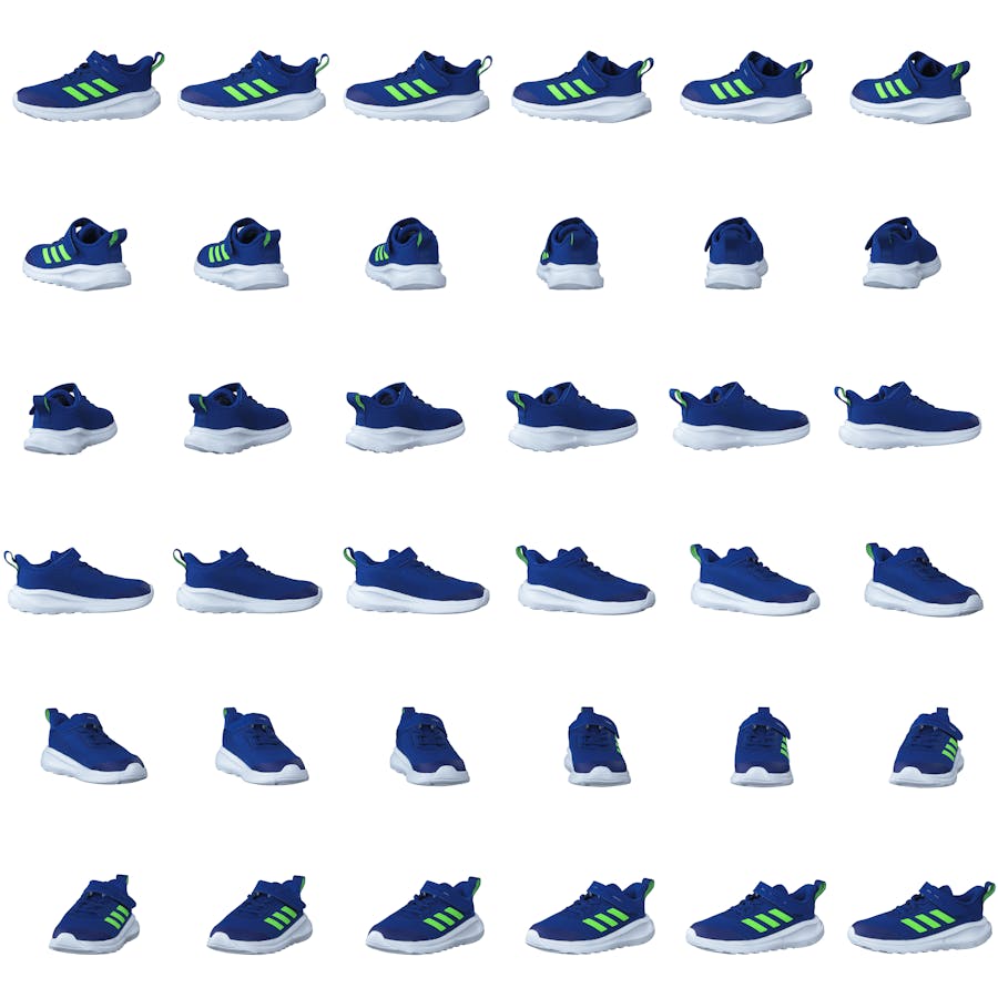FortaRun Running Shoes 2020 Collegiate Royal / Signal Green / Cloud White - Bild 8