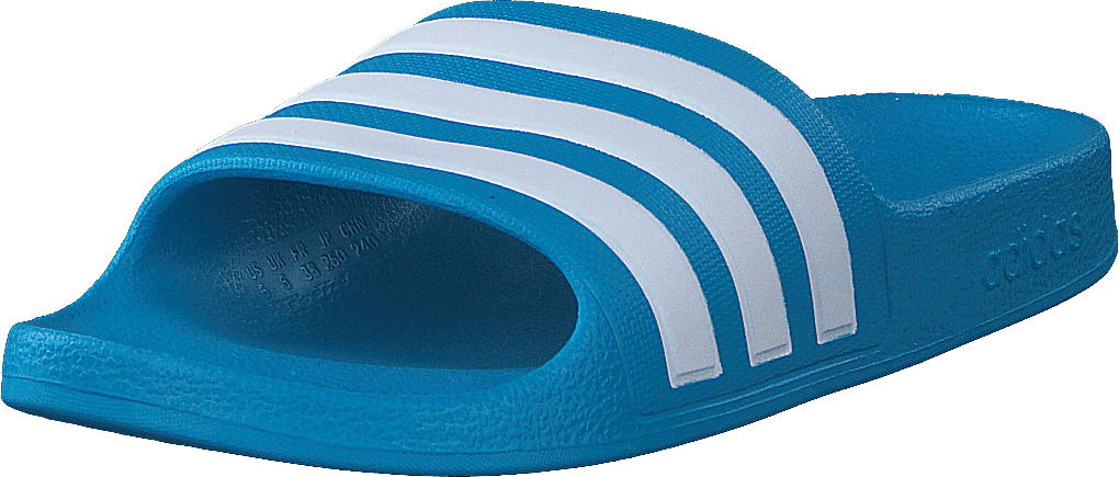 Adilette Aqua Slides Kids Solar Blue / Cloud White / Solar Blue - Bild 3
