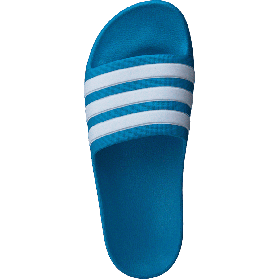 Adilette Aqua Slides Kids Solar Blue / Cloud White / Solar Blue - Bild 6