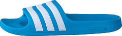 Adilette Aqua Slides Kids Solar Blue / Cloud White / Solar Blue - Bild 10