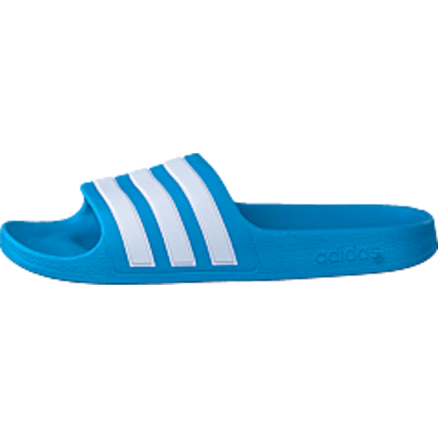 Adilette Aqua Slides Kids Solar Blue / Cloud White / Solar Blue - Bild 10