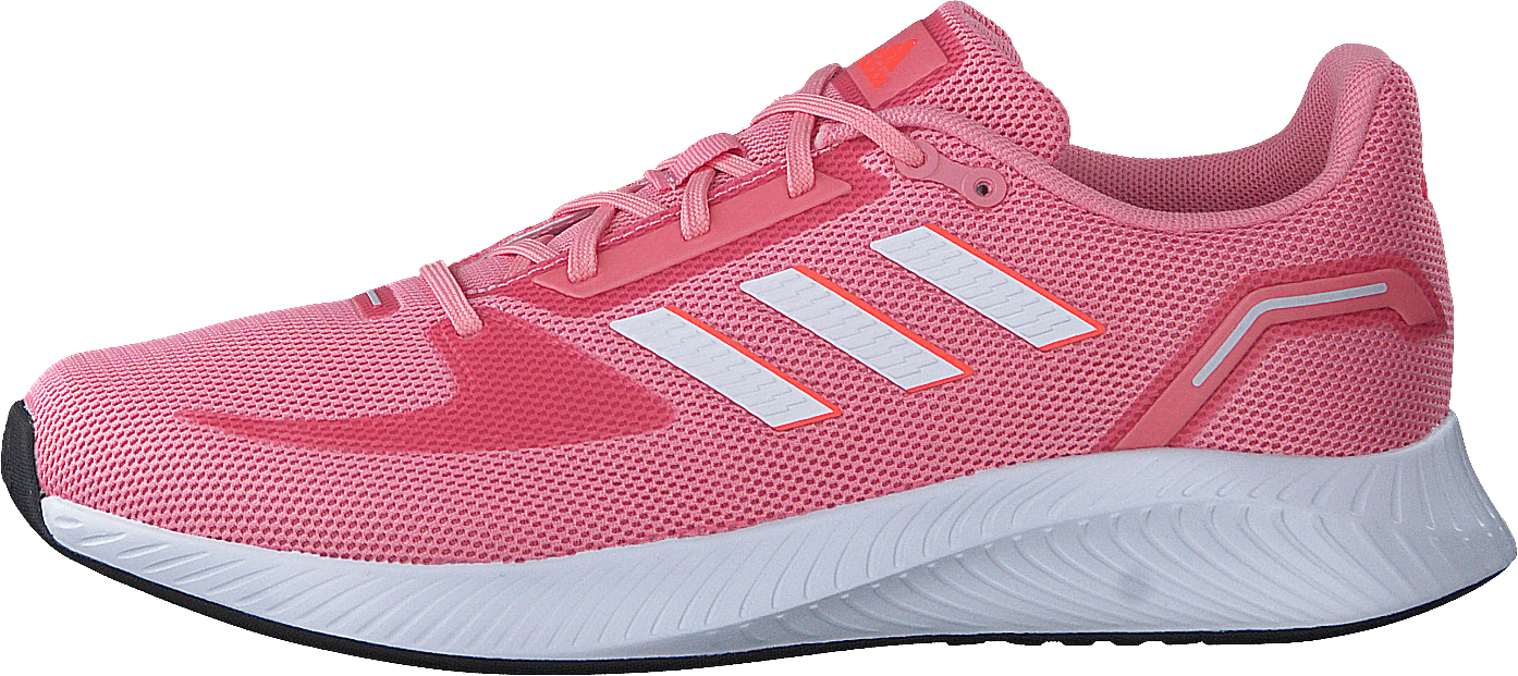 Run Falcon 2.0 Shoes Super Pop / Cloud White / Solar Red, Female, Sko, Sneakers, sportssko, Rosa, EU 38 2/3