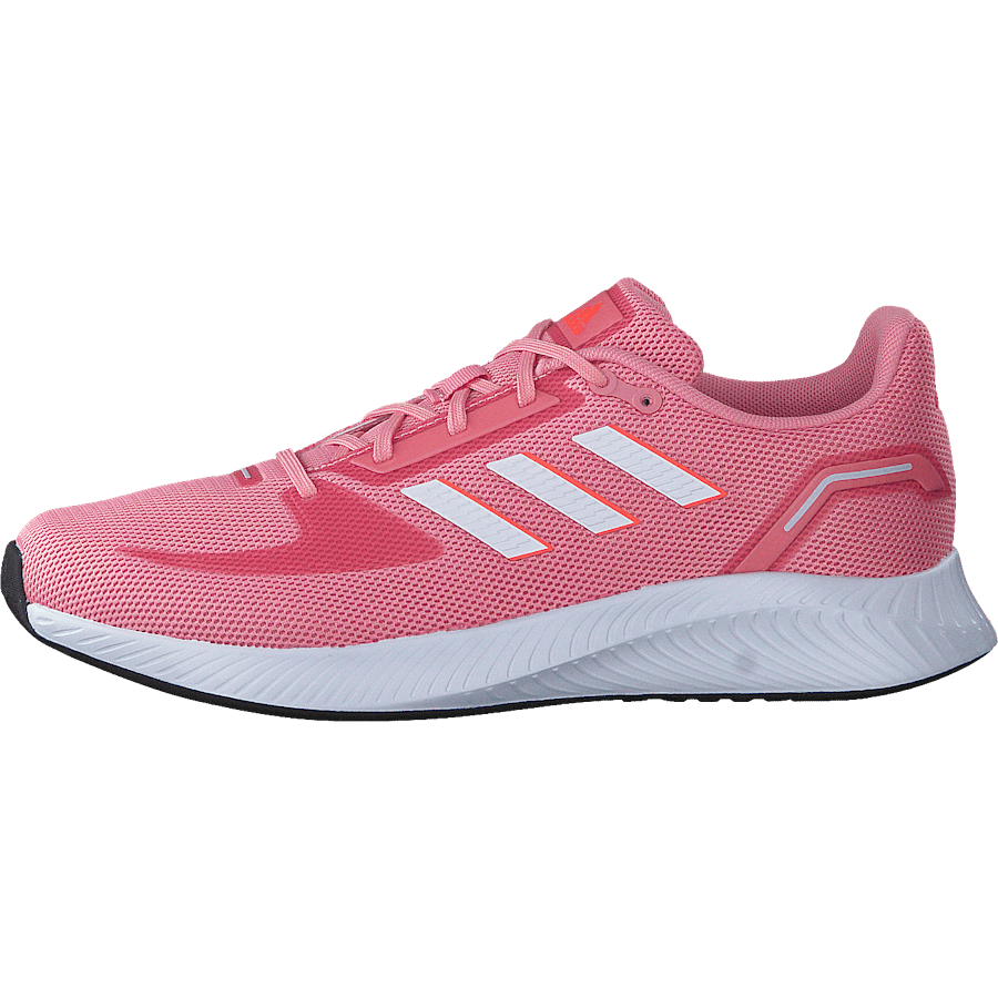 Run Falcon 2.0 Shoes Super Pop / Cloud White / Solar Red