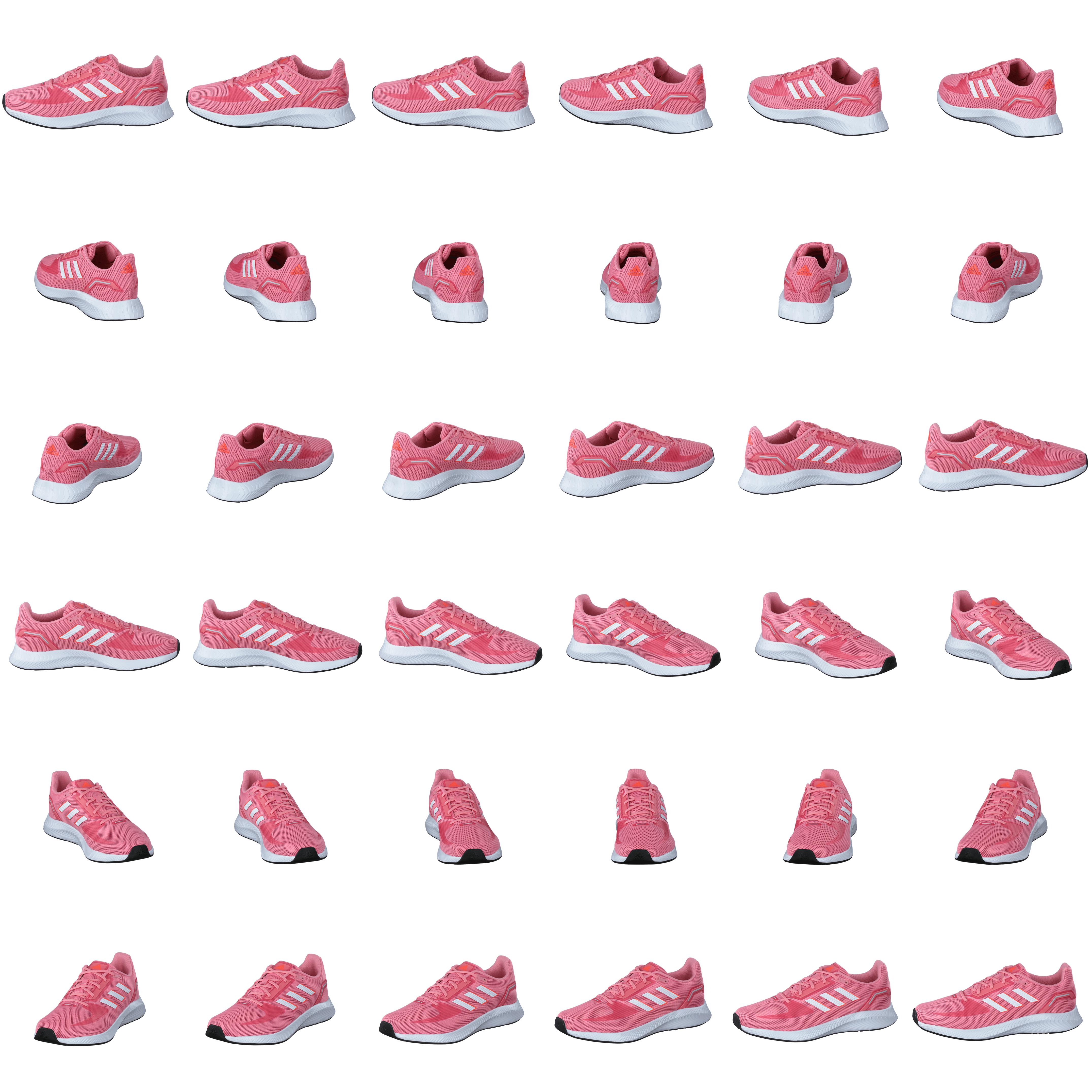 Run Falcon 2.0 Shoes Super Pop / Cloud White / Solar Red - Bild 8