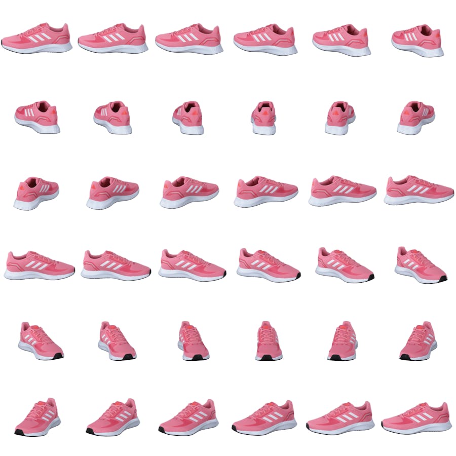 Run Falcon 2.0 Shoes Super Pop / Cloud White / Solar Red - Bild 8