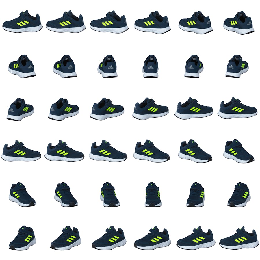 Duramo SL Shoes Crew Navy / Solar Yellow / Halo Silver - Bild 8