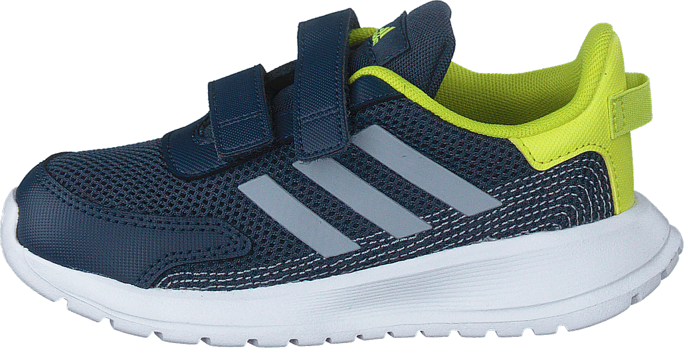 Tensaur Shoes Crew Navy / Halo Silver / Acid Yellow, Unisex, Shoes, Trainers, Sneakers, Blue, UK K 5,5