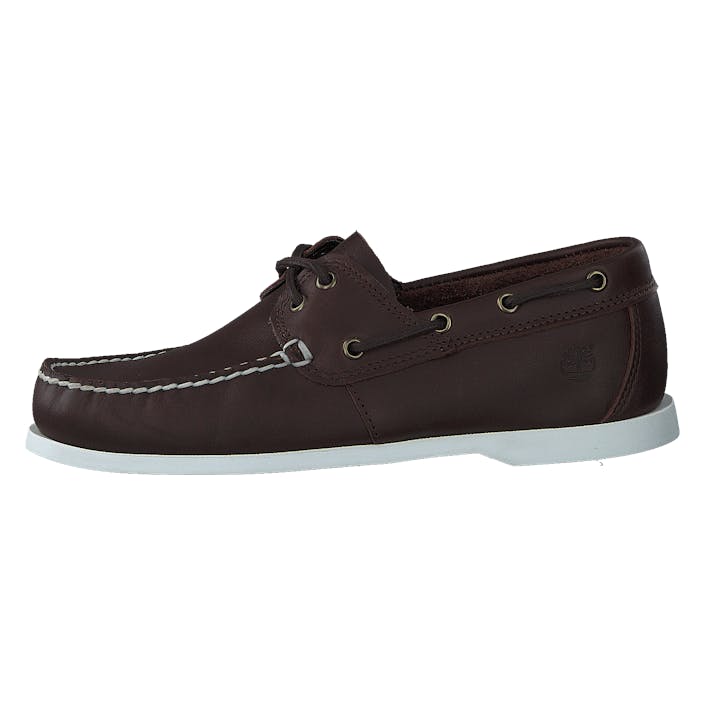 Cedar Bay Boat Shoe Dk Brown Full Grain, Male, Buty, Płaskie buty, mokasyny, Brązowy, EU 45,5