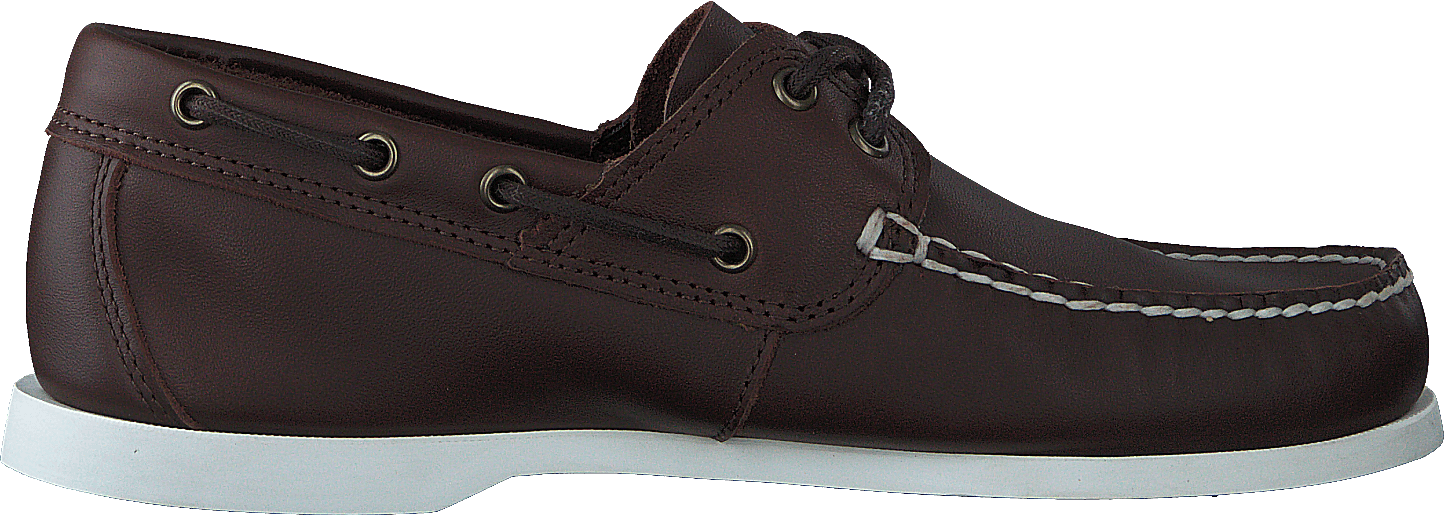 Cedar Bay Boat Shoe Dk Brown Full Grain - Bild 2